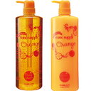 ☆【送料無料】サニープレイス ナノクレンジングシャンプー1000ml & ナノエッセンスコンデ 1000ml オレンジ セット