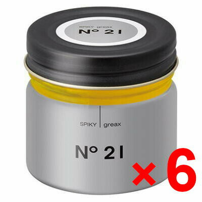 ☆【送料無料】 イリヤ コスメティックス ／ スパイキー グリークス No.21 60g 【6個セット】／ サロン専売品 美容室専売品 グリース ワックス スタイリング