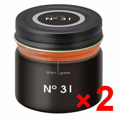 ☆【送料無料】 イリヤ コスメティックス ／ スパイキー グリークス No.31 60g 【2個セット】／ サロン専売品 美容室専売品 グリース ワックス スタイリング