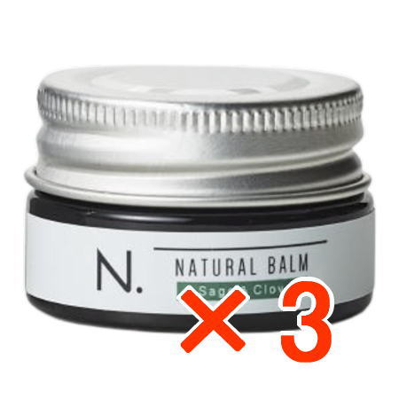 ☆【送料無料】 ナプラ / N. エヌドット ナチュラルバーム SC 18g 【3個】 セージ&クローブの清々しいウッディ調の香り