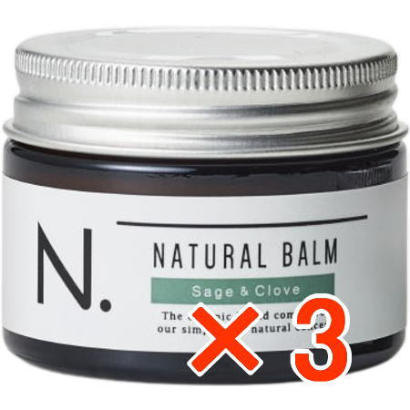 ☆【送料無料】 ナプラ / N. エヌドット ナチュラルバーム SC 45g 【3個】 セージ&クローブの清々しいウッディ調の香り