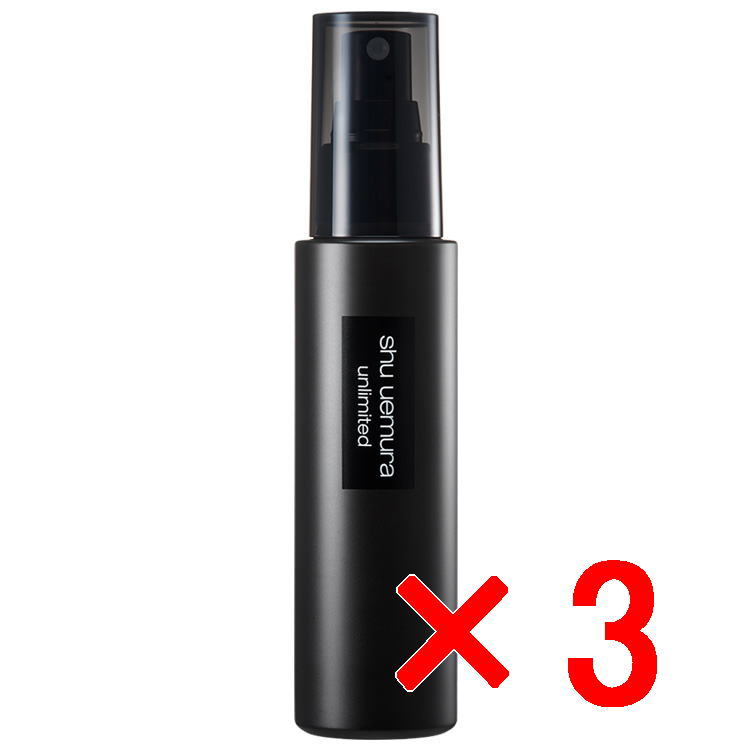☆【送料無料】 シュウウエムラ / アンリミテッド メイクアップ フィックス ミスト マット 100mL 【3個セット】/ shuuemura [ 国内正規品 ...