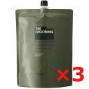 ☆【送料無料】 資生堂 シセイドウ / MEN / ザ・グルーミング シャンプー 1800ml リフィル 【3個セット】/ サロン専売品 / ヘア&スカルプケア