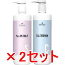 ≪店内商品☆ P2倍〜20倍! 5/7 20:00〜5/16 1:59まで≫【送料無料】 シュワルツコフ サロンオンリーシャンプー 1000ml & コンディショナー 1000ml 2セット