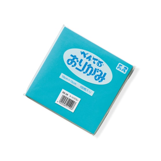 ☆ぺんてる Pentel/ぺんてるおりがみ Pentel Origami 画材 ターコイズブルー /SS-28