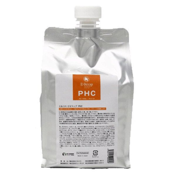 ☆【送料無料】 エルコス ELLCOS ／ Eセラップ PHC 1000mL ／ 過酸化水素を除去し、毛髪のpHを等電点に整え、ダメージを補修します。（マレイン酸ポリマー配合） ／ 補助剤 トリ