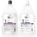 ☆【送料無料】 シュワルツコフ / ファイバープレックス / ストレート 1剤 SH 2剤 SH/H 400mL セット