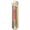 ☆ぺんてる Pentel/グラフ1000 CS(パック入り) レッド 0.3mm XPG1003CS-B