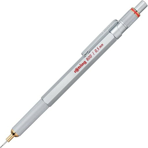 ≪店内商品☆ P2倍〜20倍! 7/11 01:59まで≫【入荷次第、注文順に発送】ロットリング rOtring / rOtring 800 シャープペンシル 0.5mm メタルメカニカルペンシル / シルバー / 1904449 ≪店内商品☆ P2倍〜20倍! 7/11 01:59まで≫【入荷次第、注文順に発送】ロットリング rOtring / rOtring 800 シャープペンシル 0.5mm メタルメカニカルペンシル / シルバー / 1904449