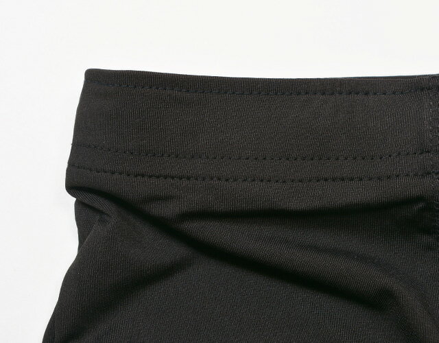 UVカット 吸水速乾 重ね履き用 タイツ 9分丈 コンプレッション タイツ ロング キッズ ジュニア 子供 子ども インナー スポーツ バスケ サッカー 無地 男の子 女の子 130 140 150 160 黒 130-160cm 9619080 【CL】安売り サッカー 用品 セール