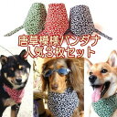 唐草模様バンダナ人気色3枚入り 柴犬にはたまらない唐草模様。 ≪商品内容≫ 【フリーサイズ】 首周り56cmまで 小型犬から大型犬まで。 【カラー】 緑1・赤1・紺 【素材】 綿100％ 【注意事項】 お使いのモニターにより実際の色と異なる場合がございます。 【縫製】 裁縫に自信ある当店スッタフがしっかり縫製しているオリジナル商品。 生地は裏・表、同じ生地の2枚合わせ。 紐で結ぶタイプ。 ※必ず、首周りを測ってからご購入して下さい。サイズ違いによる返品・交換は承っておりません。 ≪参考首周りサイズ表≫ 　　 首周りサイズ（cm）　体重（kg）　 参考標準犬種 首周り（cm） 体重（kg） 犬種 15&#12316;17 約1．5 　チワワ、乳犬 17&#12316;20 約3 　チワワ 20&#12316;25 約5 　トイプードル、パピヨン 26&#12316;30 約8 　シーズ、ミニチュアシュナウザー 31&#12316;35 約13 　柴犬、ビーグル 35&#12316;40 約18 　ボーダーコリー、ダルメシアン 42&#12316;48 約38 　ラブラドール、ゴールデンレトリバー ダックス，コーギーのサイズ 18&#12316;22 約3．5 　ミニチュアダックスフンド 22&#12316;26 約5 　ミニチュアダックスフンド 26&#12316;30 約7 　ミニチュアダックスフンド 36&#12316;40 約12 　コーギー