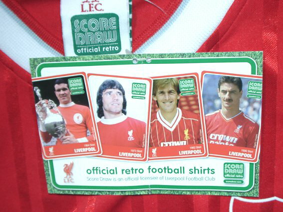リバプール 1987 ホーム 半袖 ユニフォーム 復刻モデル(正規品/メール便可/メーカーコードLIVER87HPYSS)バーゲン サッカー 用品 セール