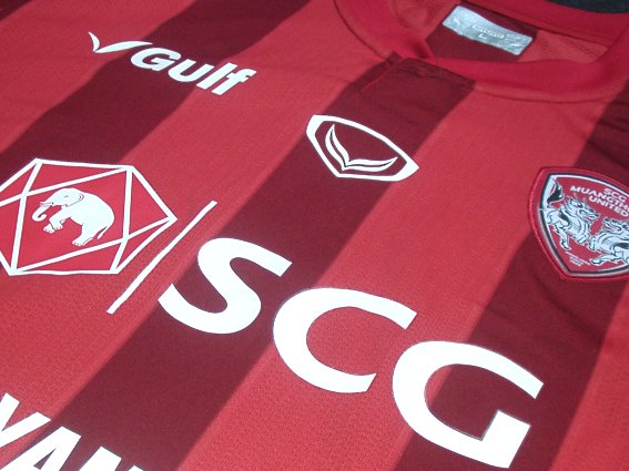 ムアントンユナイテッドFC 18 ホーム 半袖 ユニフォーム GRANDSPORT 2018シーズン/player ver(正規品/メール便可/メーカーコード038-916)格安セール サッカー 用品 セール