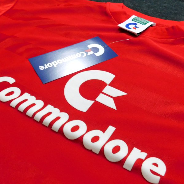 FCバイエルン 1985 ホーム 半袖 ユニフォーム 復刻モデル/Commodore(正規品/メール便可/メーカーコードBCOM85HPYSS)セール サッカー 用品 セール