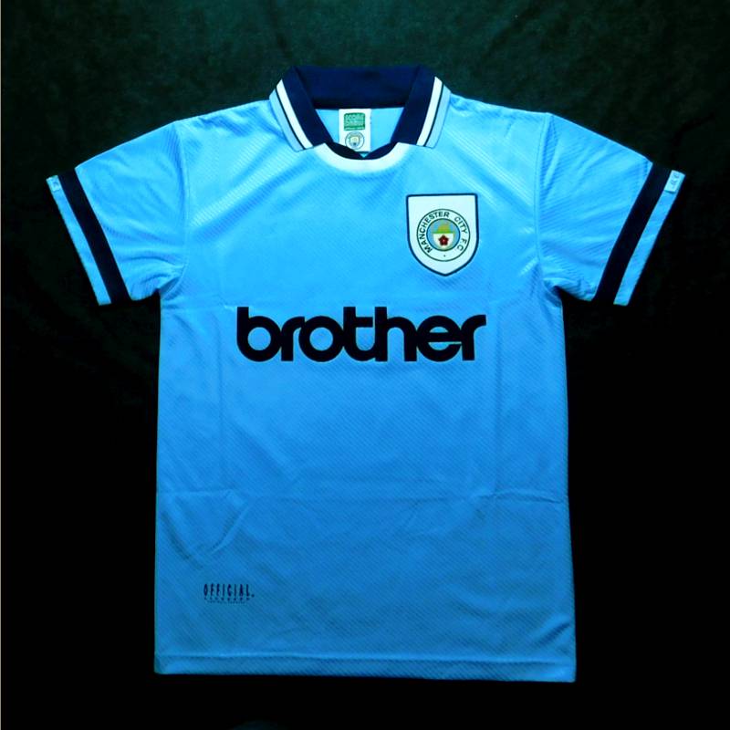 マンチェスターシティ 1994 ホーム 半袖 ユニフォーム 復刻モデル(正規品/メール便可)ネット注文 サッカー 用品 セール