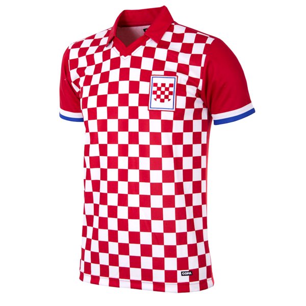 クロアチア代表　1990　ホーム　半袖　ユニフォーム　