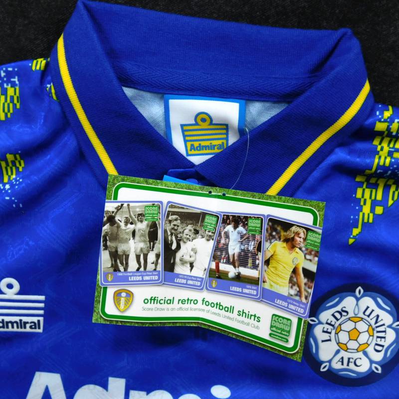リーズ 1993 アウェイ 半袖 ユニフォーム admiral (正規品/メール便可/メーカーコードLEEDS93AADMPYSS)バーゲン サッカー 用品 セール