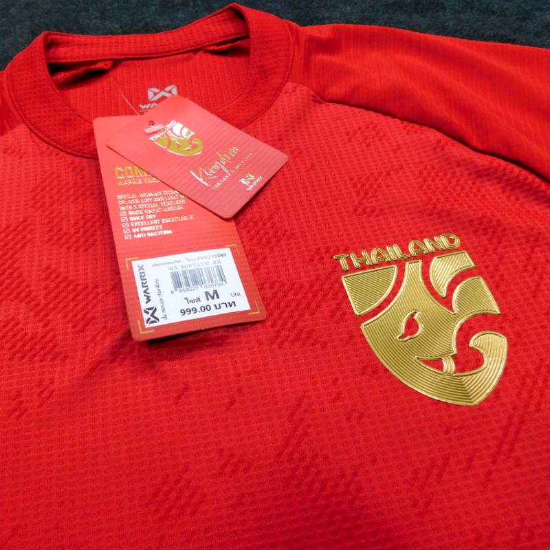 タイ代表 20 アウェイ 半袖 ユニフォーム WARRIX(正規品/メール便可/メーカーコードWA-20FT52M-RR)通販 サッカー 用品 セール