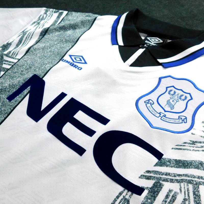 エバートン 1995 アウェイ 半袖 ユニフォーム UMBRO 復刻モデル(正規品/メール便可)ネット通販 サッカー 用品 セール