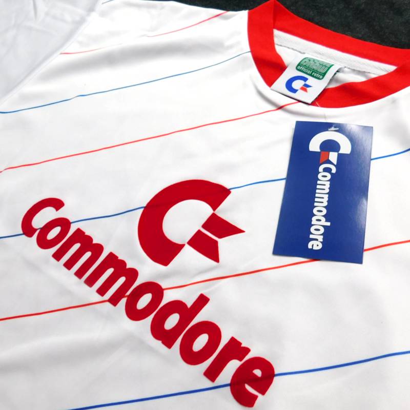 FCバイエルン 1984 アウェイ 半袖 ユニフォーム 復刻モデル/Commodore(正規品/メール便可)ネット注文 サッカー 用品 セール