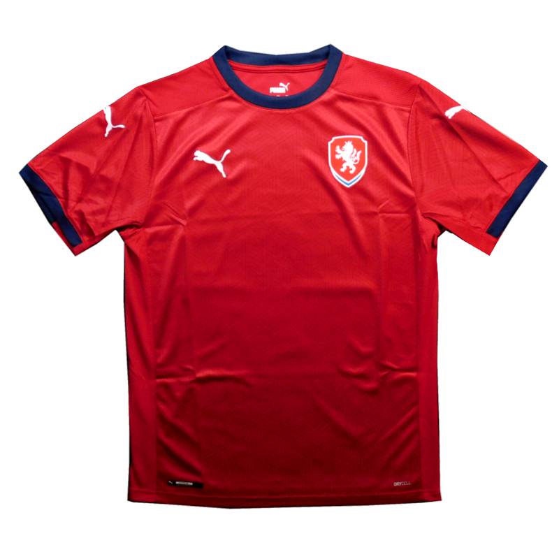 チェコ代表　20　ホーム　半袖　ユニフォーム　PUMA　ユーロ2020（2021）(正規品/メール便可/メーカーコード756493 01)