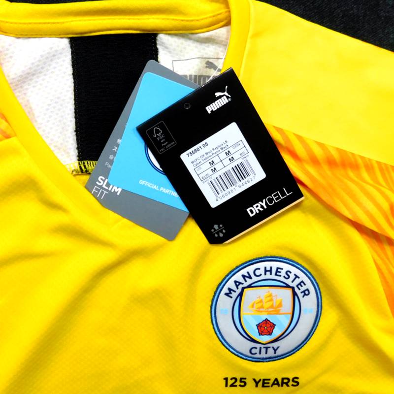 マンチェスターシティ 19 3rd・GK 長袖 ユニフォーム PUMA 2019シーズン/125周年記念(正規品/メール便可/メーカーコード755601 05)ネット注文 サッカー 用品 セール