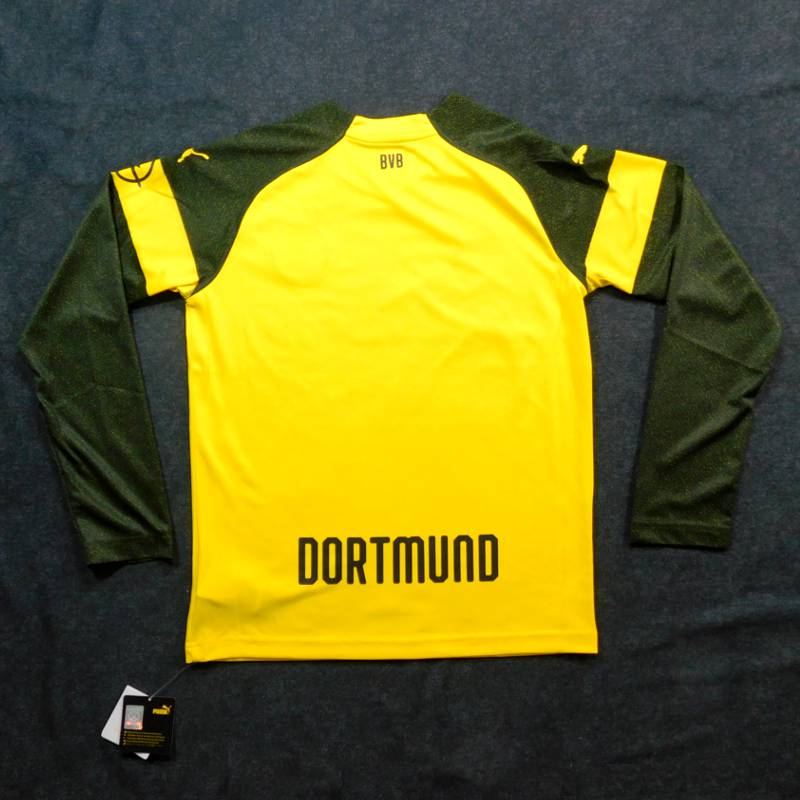 ボルシアドルトムント 18 ホーム 長袖 ジュニアユニフォーム PUMA 2018シーズン(正規品/メール便可/メーカーコード753313 01)バーゲン サッカー 用品 セール
