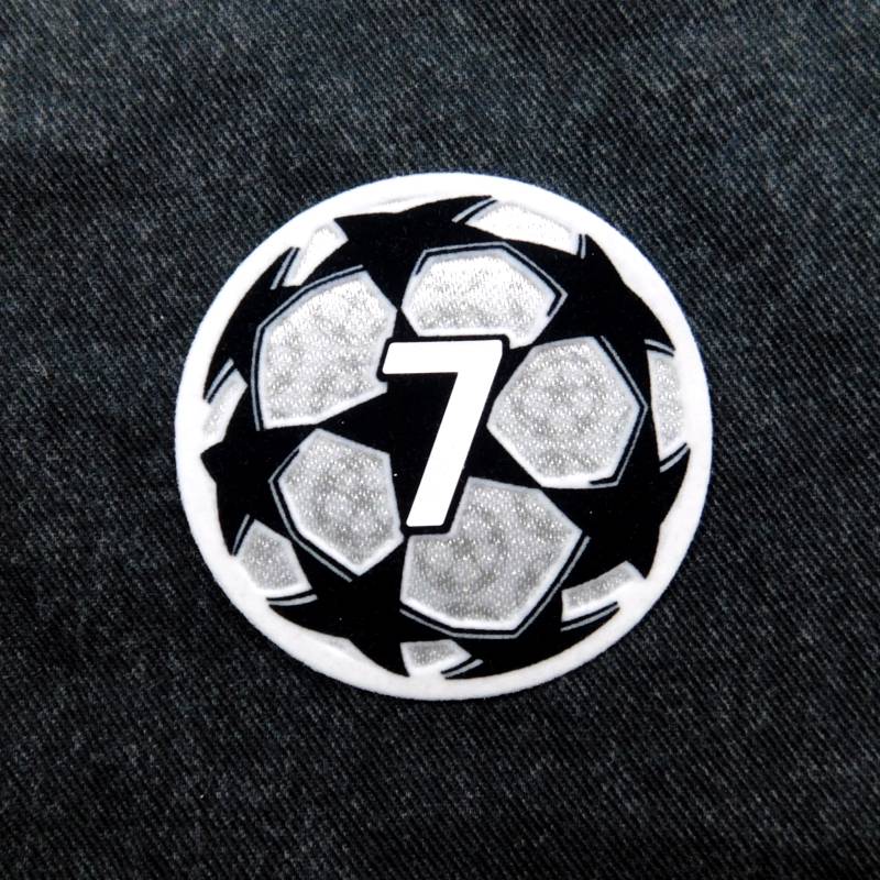 2021-2024チャンピオンズリーグ・チャンピオン7TIMESパッチ*必ずユニフォームを一緒にご注文下さい