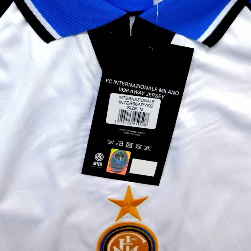 インテル 1996 アウェイ 半袖 ユニフォーム 復刻モデル(正規品/メール便可)安売り サッカー 用品 セール
