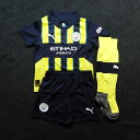 マンチェスターシティ 24 アウェイ 半袖 ミニキット/ジュニアユニフォーム・パンツ・ソックスセット PUMA 2024シーズン(正規品/メール便可)