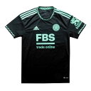 レスターシティ 22 アウェイ 半袖 ユニフォーム ADIDAS 2022シーズン(正規品/メール便可/メーカーコードIC3445)