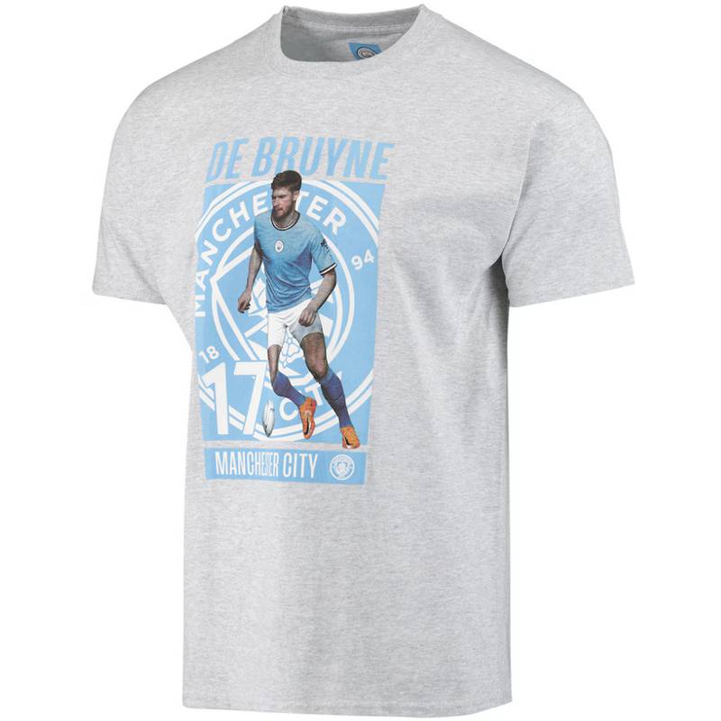 マンチェスターシティ チームオフィシャル SA2473A デブライネ Graphic Tシャツ 半袖(正規品/メール便可)