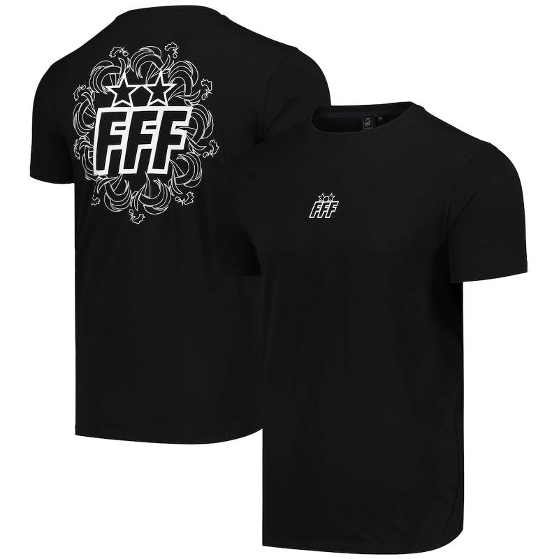 樂天商城 - フランス代表　チームオフィシャル　F23034　France 2 Star　Tシャツ　半袖(正規品/メール便可)