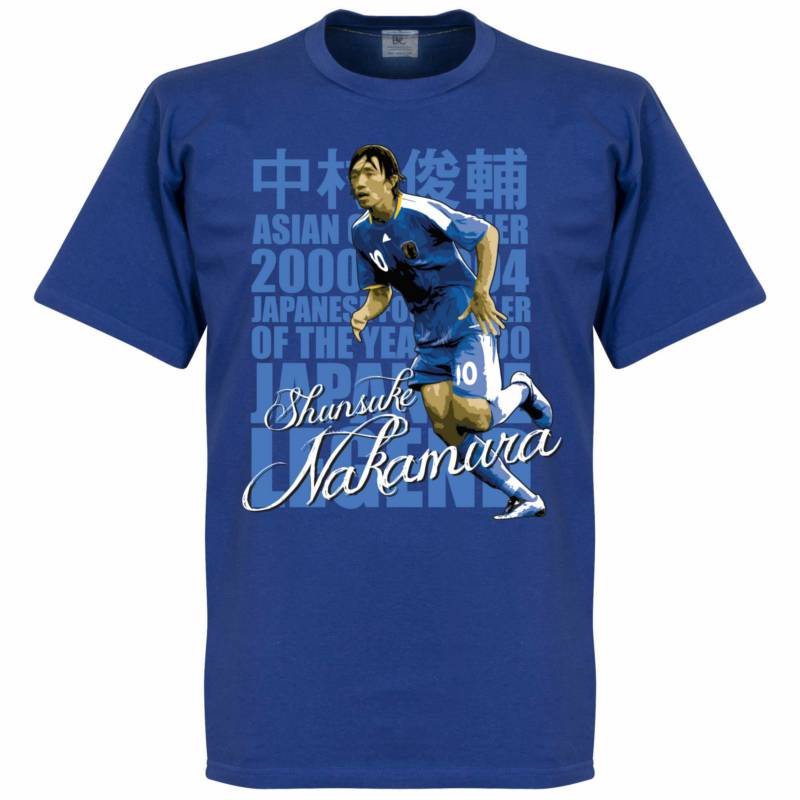 日本代表 中村 俊輔 レジェンドTシャツ 半袖 RE-TAKE(正規品/メール便可)