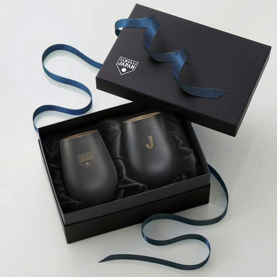 侍ジャパン タンブラーBlack Gold／ペア