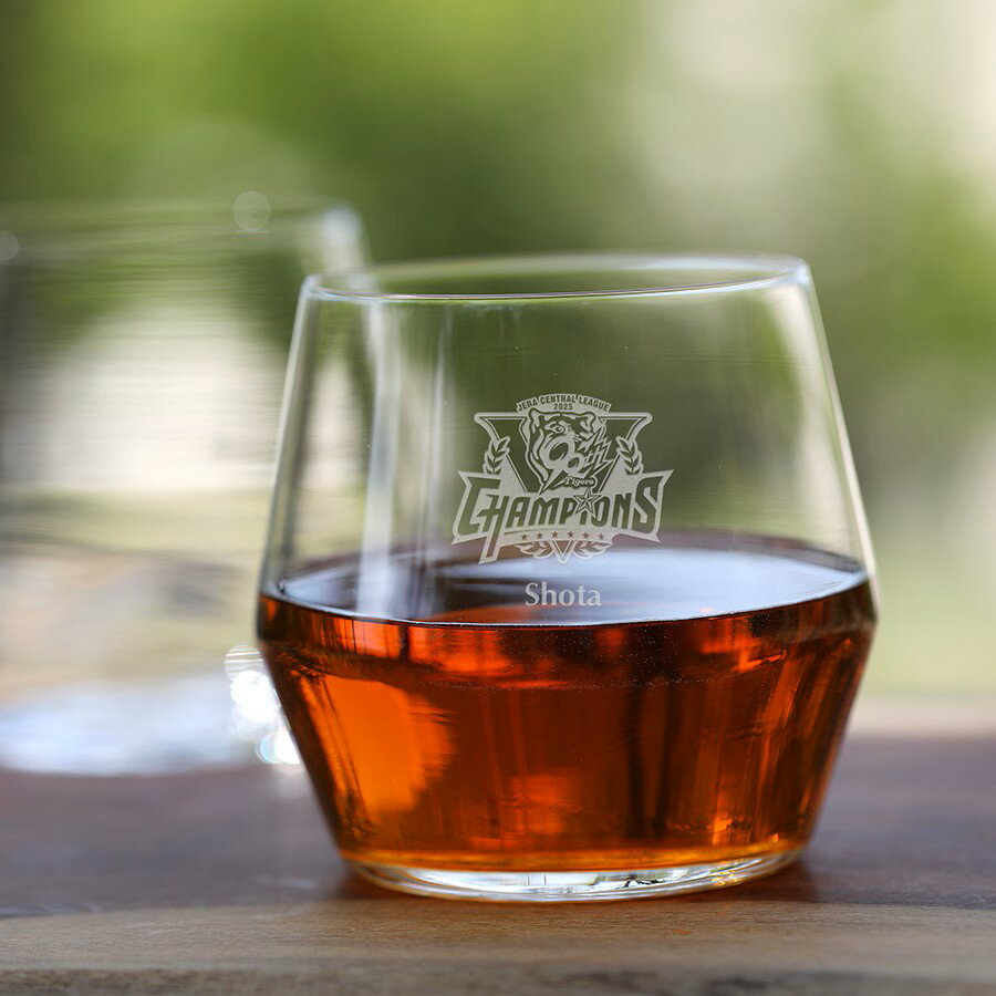 タイガース 2025 JERA セ・リーグ優勝記念 薄造りグラス（名入れなし）