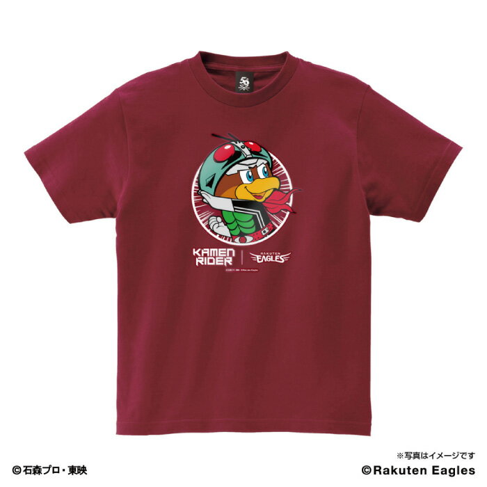 仮面ライダー/東北楽天ゴールデンイーグルス　Tシャツ(変身)　キッズ　※5/6(木)より順次発送※
