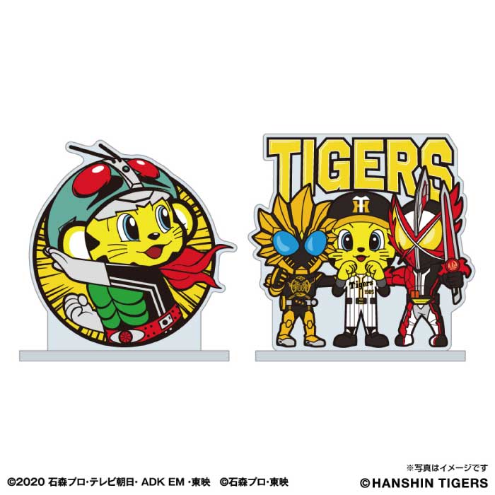 樂天商城 - 仮面ライダー/阪神タイガース　アクリルスタンド