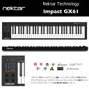 IMPACT GX61 | Nektar Technology | ネクター・テクノロジー インパクトGX61|61鍵MIDIコントローラーキーボード ベロシテ...