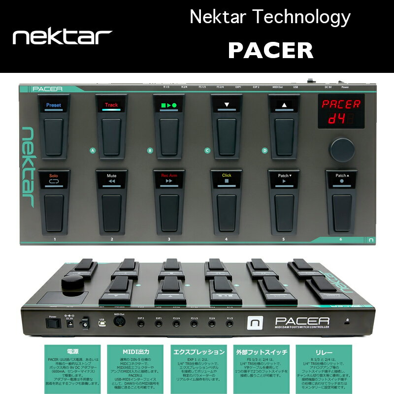 PACER | Nektar Technology | ネクター・テ