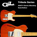G&L Tribute Series / ASAT Classic Bluesboy Semi-Hollw Clear Orange / アサート クラシック ブルースボーイ セミホロウ オレンジ テレキャスター 国内正規品 送料無料