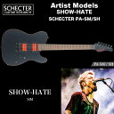 MODELSCHECTER PA-SM/SHBODYMahoganyNECKMapleFINGER BOARDRosewoodFRETS24FSCALE25 1/2"JOINTAngle 4-BoltPICKUPSSeymour Duncan SH-5Seymour Duncan SH-4BRIDGEGTC101CONTROL2 Volume / Toggle SwitchCOLORMat BlackPRICE181,500 yen (in TAX)165,000 yen (without TAX)Noteswith Soft Caseこちらの商品は取り寄せ商品です。メーカーの生産状況によりお日にちを頂く場合がございます。詳しい納期については事前にお問い合わせ下さい。