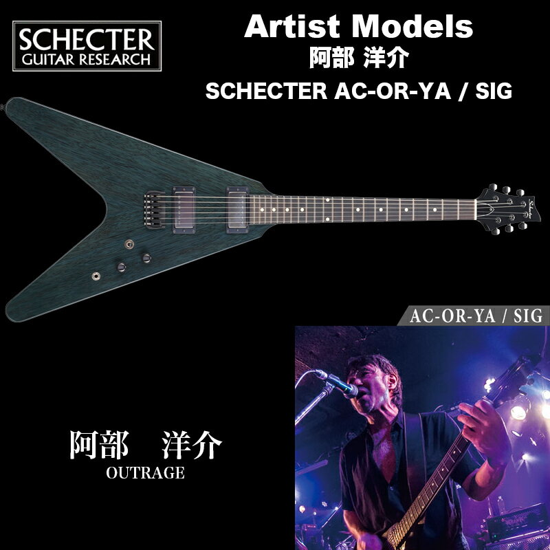 MODELSCHECTER AC-OR-YA / SIGBODYKorina 2PNECKKorinaFINGER BOARDEbonyFRETS22 Frets(Jescar Fret Wire)SCALE24 3/4"JOINTSet-neck with Ultra AccessPICKUPSEMG-JH SetBRIDGEHipshot Fixed .175CONTROLVolume / Tone / Toggle SwitchCOLORSTBK(See Thru Black)PRICE770,000 yen (in TAX)700,000 yen (without TAX)Noteswith SoftCase※完全受注生産