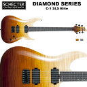 MODELC-1 SLS Elite [AD-C-1-SLS-EL]BODYSwamp Ash with Flamed Maple TopNECKMaple/Walnut Multi-ply with Carbon Fiber Reinforcement RodsCONSTRUCTIONNeck Thru w/Ultra AccessFINGER BOARDEbonyFRETS24 X-Jumbo Stainless SteelSCALE25 1/2"INLAYAbalone Offset / Reverse DotsPICKUPSFishman Fluence Modern(Alnico Magnet) Humbucker(Neck Pickup)Fishman Fluence Modern(Ceramic Magnet) Humbucker (Bridge Pickup)BRIDGEHipshot Hardtail(.125) with String Thru BodyTUNERSSchecter LockingHARDWAREBlackCONTROLVolume(Pusk-Pull) , Tone(Push-Pull) , 3 Way SwitchBINDINGIvory 1-plyCOLORAntique Fade Burst(AFQFB)Black Fade Burst(BFB)PRICE 236,500 yen (in TAX)　215,000 yen (without TAX)NotesWith SoftcaseLEFT HAND AVAILABILITY： Noneこちらの商品は取り寄せ商品です。メーカーの生産状況により5〜6ヶ月いただく場合がございます。詳しい納期に関しましてはお問い合わせ下さい。