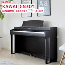 KAWAI 電子ピアノ CN301R 配送設置無料見やすい有機ELディスプレイ、BluetoothAudioなど、多彩な機能を搭載、初心者から上級者まで楽しめ...