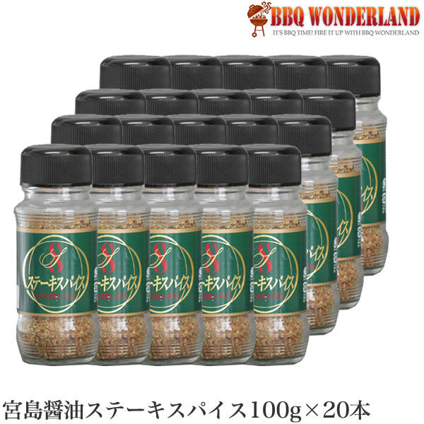 【27日9:59迄 複数購入でP10倍】 お取り寄せグルメ 【送料無料】ステーキスパイス100g×20本 ステーキス..