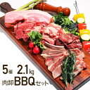 【2日9時59分まで7,480円→6,690円】 バーベキューセット 肉 福袋 焼肉セット メガ盛り カルビ ハラミ はらみ スペアリブ 骨付き肉 食材 バーベキュー セット インスタ映え 福袋 お取り寄せグルメ パーティーセット bbq 2.1kg 6～10人前