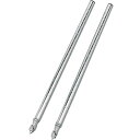 ≪45cm延長可能≫メタルミニ(直径19mm) 延長ポール 2本セット MM-45EPW アイリスオーヤマ