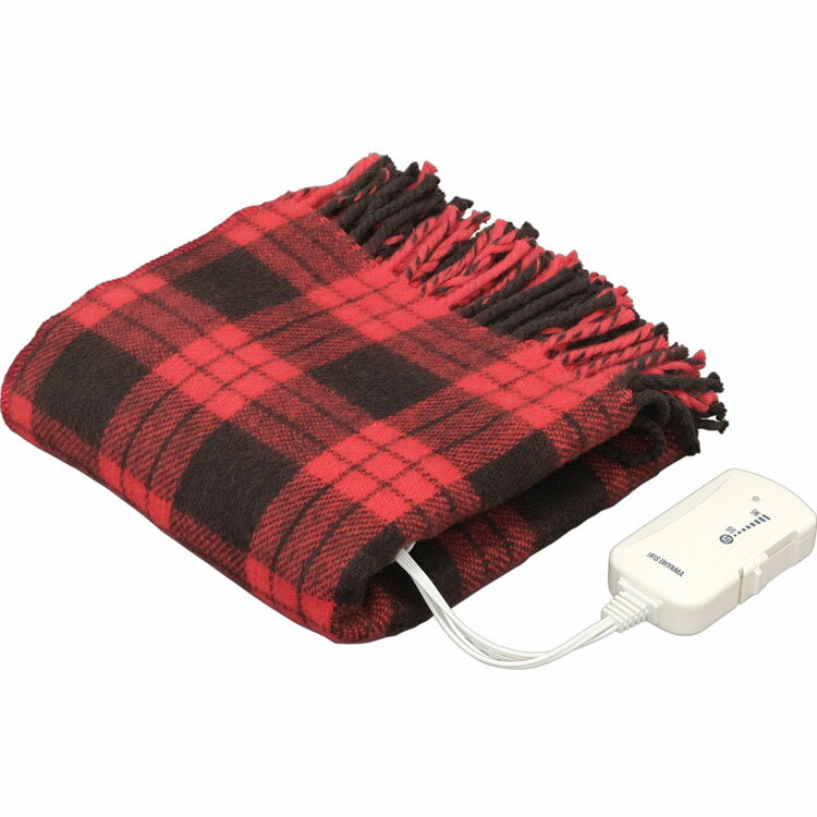 電気毛布 ひざ掛け 80×120cm EBK-1208-ZR 膝掛け ブランケット 大判 大きめ 掛け敷き かけしき 掛け毛布 電気 季節家電 あったか 秋冬 アイリスオーヤマ