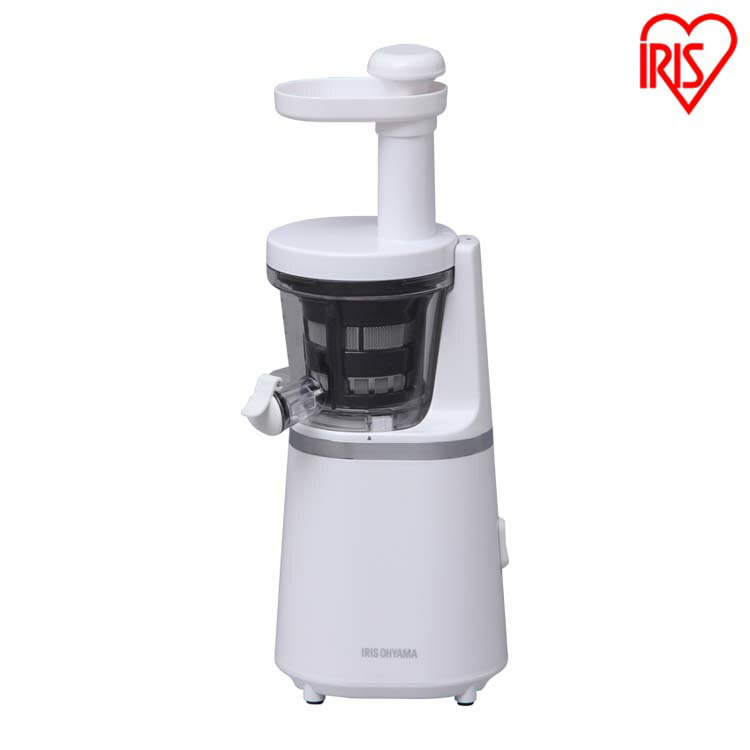 スロージューサー ISJ-56-W 送料無料 低速 圧縮 ジュース 健康 100％ アイリスオーヤマのサムネイル